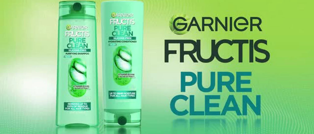 Garnier Pure Clean Everyday Shampoo and Conditioner - 25 fl oz/2pk