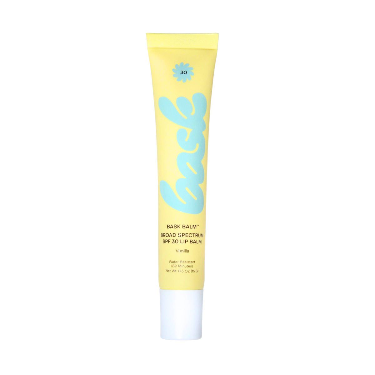 Bask Balm Vanilla Lip Balm - SPF 30 - 0.5oz - Beauty Studio