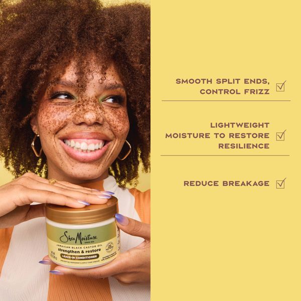 SheaMoisture Jamaican Black Castor Hair Oil Reparative Leave-In Conditioner - 11.5 fl oz