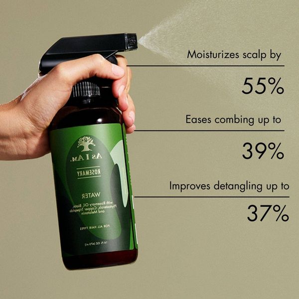 As I Am Rosemary Hair Water - 16 fl oz