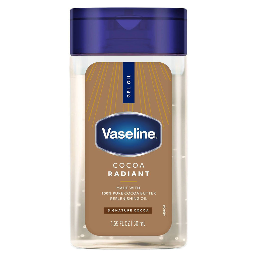 Vaseline Cocoa Radiant Gel Mini Body Oil - Travel Size - 1.7 fl oz