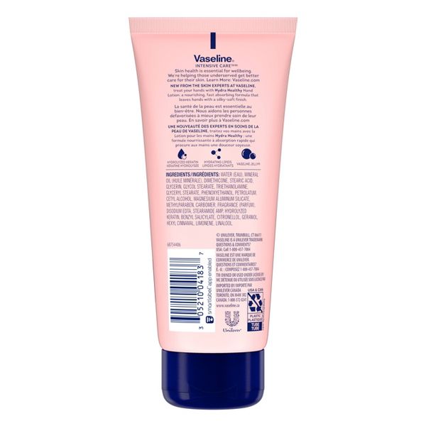 Vaseline Intensive Care Healthy Hands Stronger Nails Lotion - Scented - 3.4oz